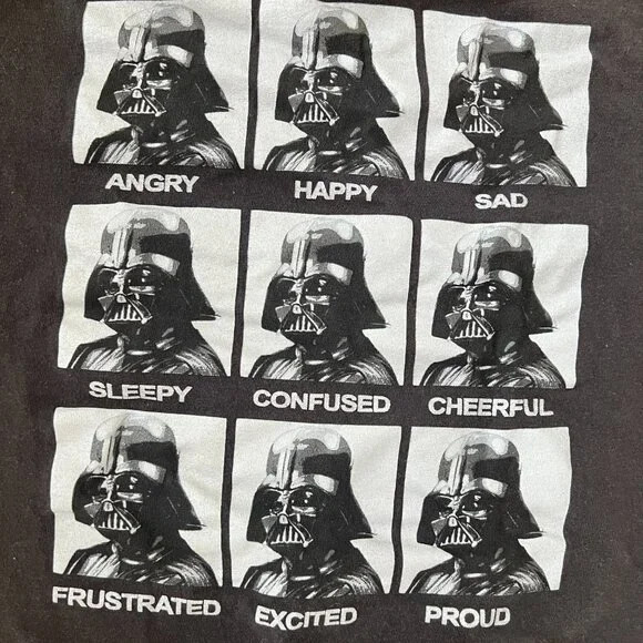 star wars - black t shirt - size XL - Picture 2 of 4